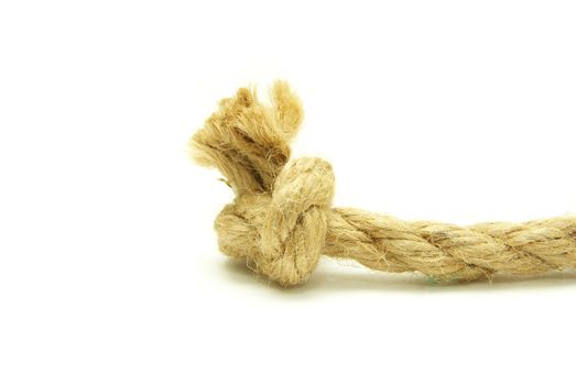 rope isolated on a white background