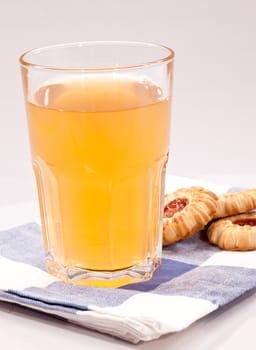 food series: full glass of apple juice