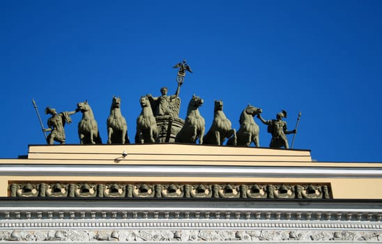 the General Staff Headquarters of Saint-Petersburg