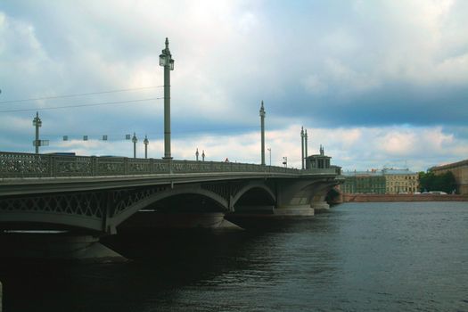 Russia. St. Petersburg. r. Neva 