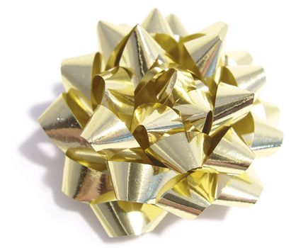 Gold gift ribbon