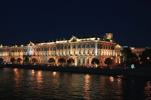 The State Hermitage occupies six magnificent buildings situated along the embankment of the River Neva, right in the heart of St Petersburg. The leading role in this unique architectural ensemble is played by the Winter Palace, the residence of the Russian tsars that was built to the design of Francesco Bartolomeo Rastrelli in 1754-62. This ensemble, formed in the 18th and 19th centuries, is extended by the eastern wing of the General Staff building, the Menshikov Palace and the recently constructed Repository.