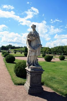 Tsarskoe Selo a statue, Russia.
My other pictures of Saint Petersburg.