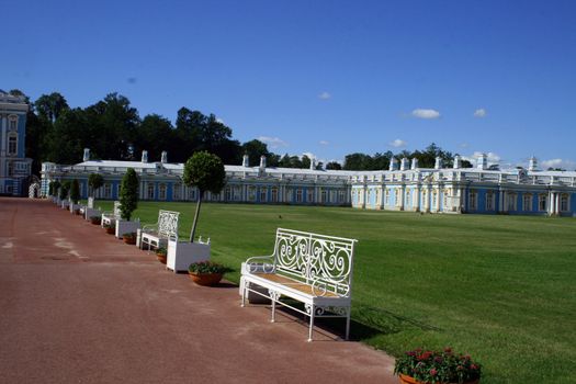 Yekaterinksy Palace at Tsarskoe Syolo (Pushkin) in Russia.
My other pictures of Saint Petersburg.