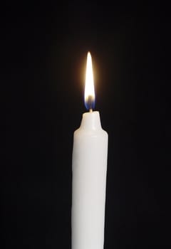 Burning candle