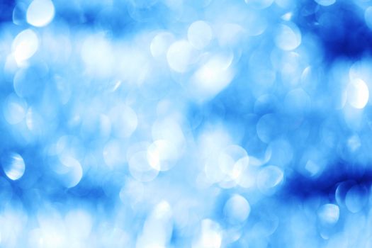 blue bokeh background macro close up