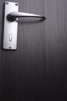 stock image of the door handle