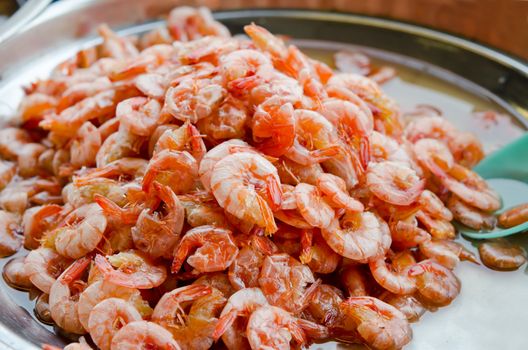 dried shrimp with sweet sauce in market