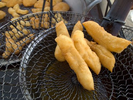 Deep-fried dough stick breakfast or snack of the Chinese people Popular in Thailand