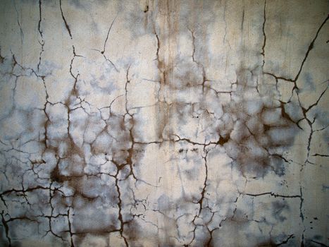 Abstract image of a wall plastered wet cement