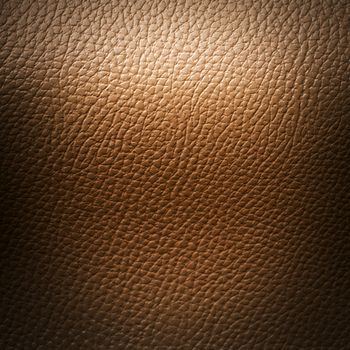 Texture of  Brown Leatherette Background