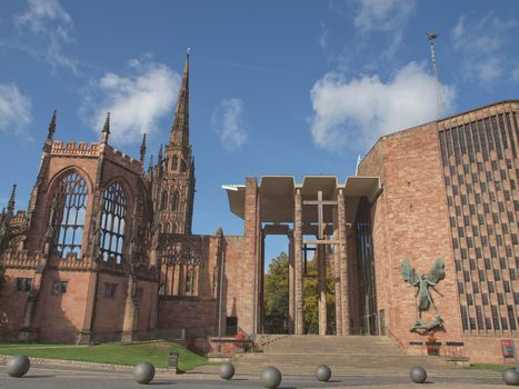 St Michael Cathedral church, Coventry, England, UK