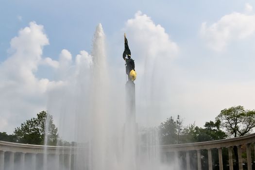 A monument for the soviet soldiers in Vienna, Austria