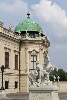 Right wing of castle Belvedere in Vienna, Krems