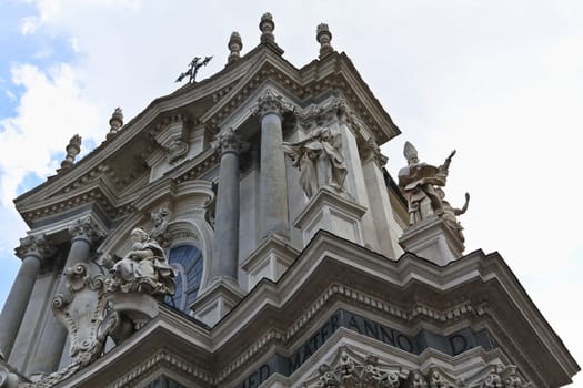 Sacral section of square San Carlo in Torino