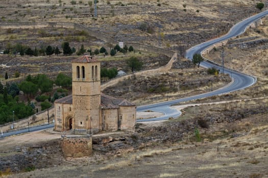 A small chapel in the countryside near Segovia, Spain