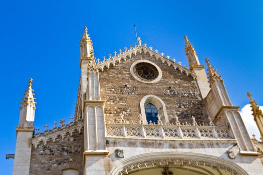 The church of San Jeronimo in Madrid