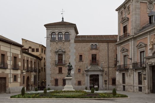 Plaza de la Villa - an almost rural looking center in the heart of Madrid