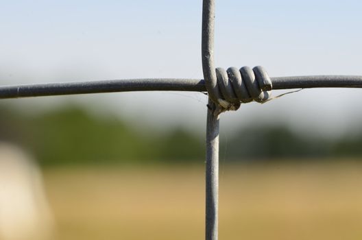This photo present wire fence - part