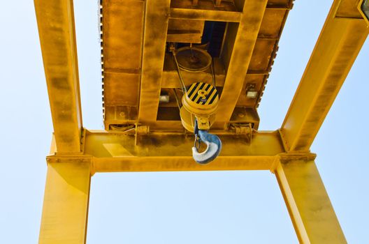 Construction crane hook