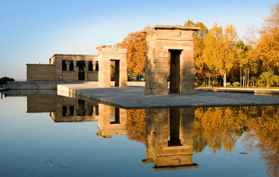 Debod Temple, Madrid, Spain