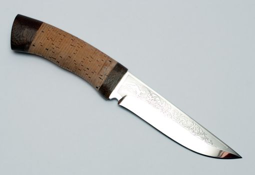 souvenir hunting knife with ornate