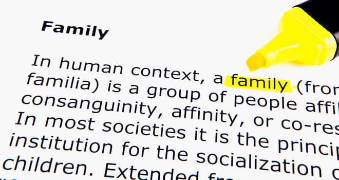 Text highlighted in yellow with felt tip pen