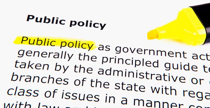 Text highlighted in yellow with felt tip pen