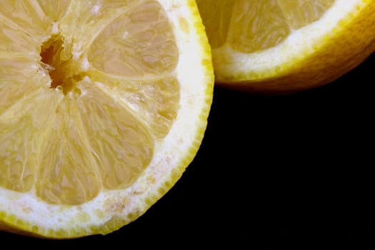 detail of a lemon