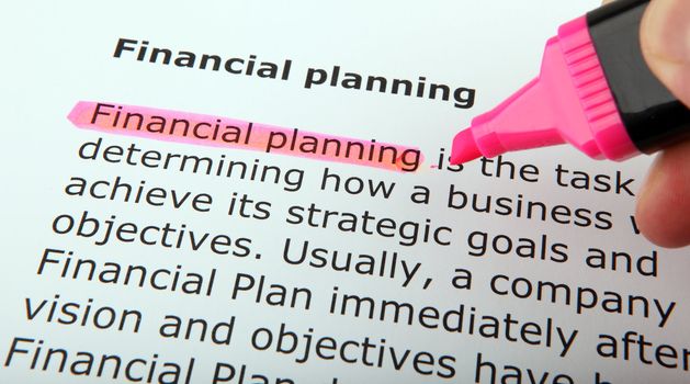 Text highlighted in yellow with felt tip pen