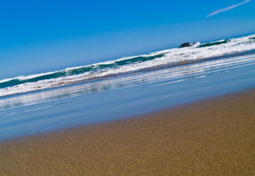 Rugged Rocky Beach on the Oregon Coast