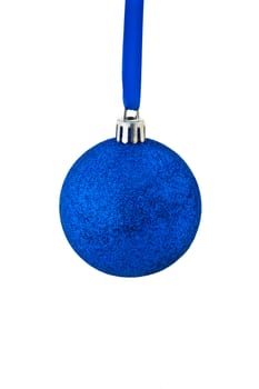 Photo the New Year's ball for a fur-tree ornament
