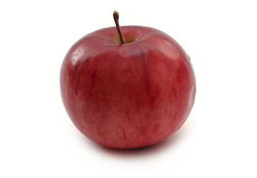 Apple photo on a white background