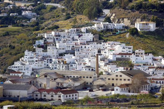 White houses, Costa del Sol, Andalusia, Spain 