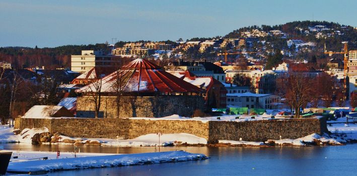 Old fort. Kristiansand, Vest-agder, Norway
