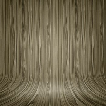 An image of a beautiful wooden background curved