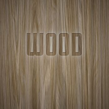 A beautiful wooden background with the word wood