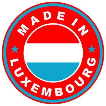 very big size made in luxembourg country label