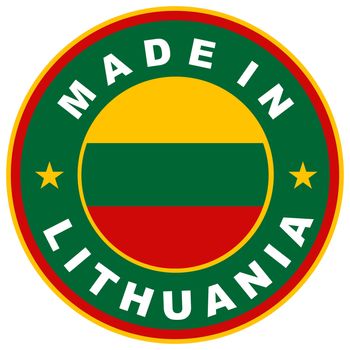 very big size made in lithuania country label