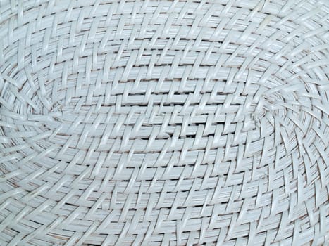 Weave handmade from rattan, asian handicraft background 