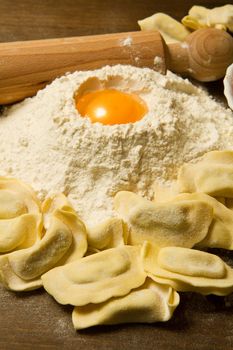 ravioli homemade pasta typical italian 