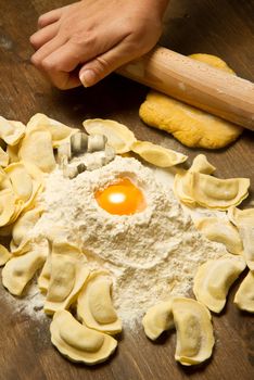 ravioli homemade pasta typical italian 