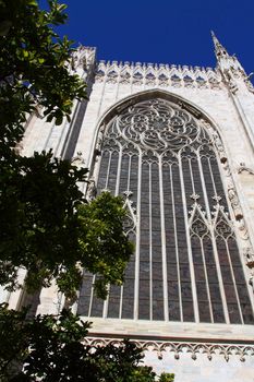 Duomo di Milano gothic cathedral church, Milan, Italy