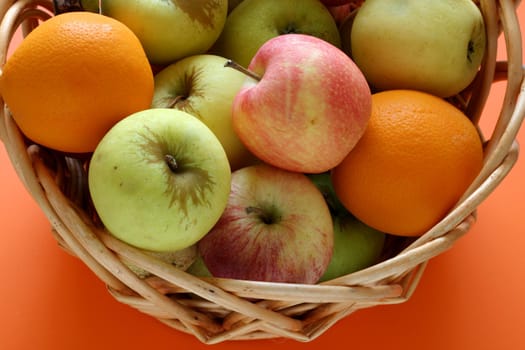 Fruits in a basket