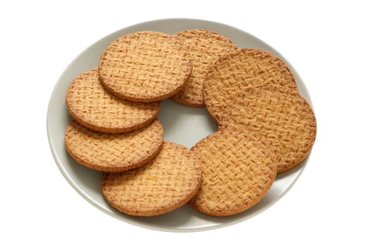 cookies on plate