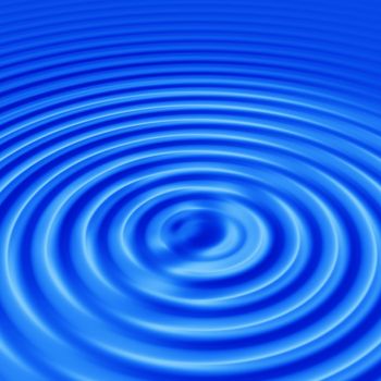 blue water ripple