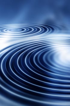 Background of water ripples