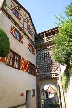 Castle Harburg in Bavaria, Germany, Europe.