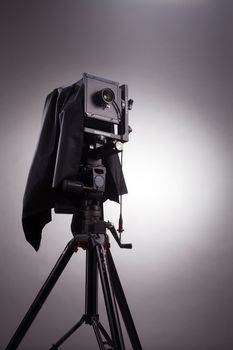 stock image of the large  format cemera