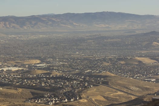 Aerial View of a city